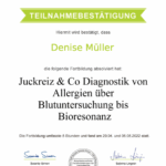 Fortbildung: Juckreiz und Co - Ernährung bei Allergien und Unverträglichkeiten
