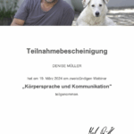 Fortbildung: Körpersprache beim Hund - Martin Ritter